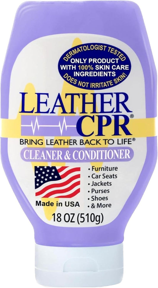 Leather CPR Cleaner & Conditioner - Revive & Protect Leather