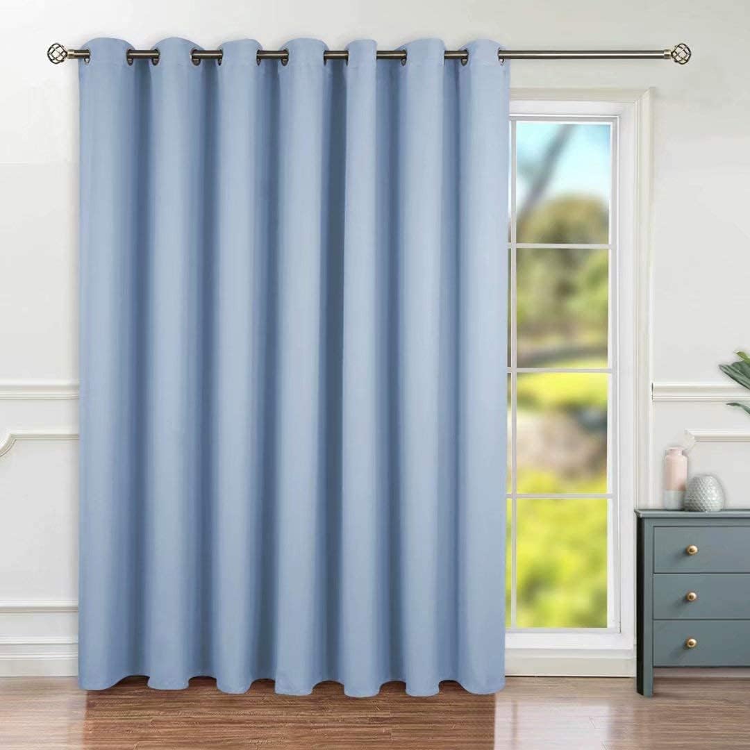 BGment Fashion Sliding Door Curtain for Room Darkening Privacy