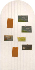 Foldable Bulletin Board 47x24 in Felt Wall Tiles - Easy Peel & Stick