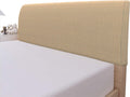 Easy-Going Stretch Bed Headboard Cover King - Sand fit & protection