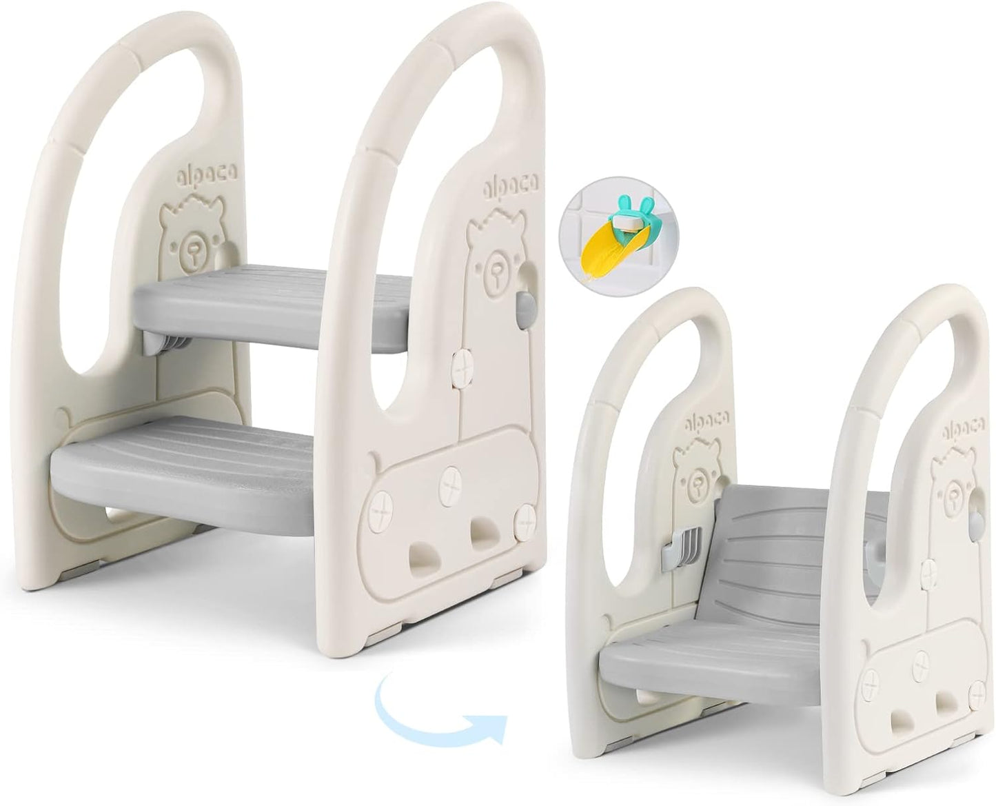 Onasti Toddler Step Stool for Bathroom Sink and Potty Training
