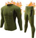 CL convallaria Thermal Underwear Long Johns Set Mens Winter Base Layer