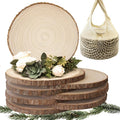 Natural Large Wood Slices for Centerpieces and DIY Crafts
