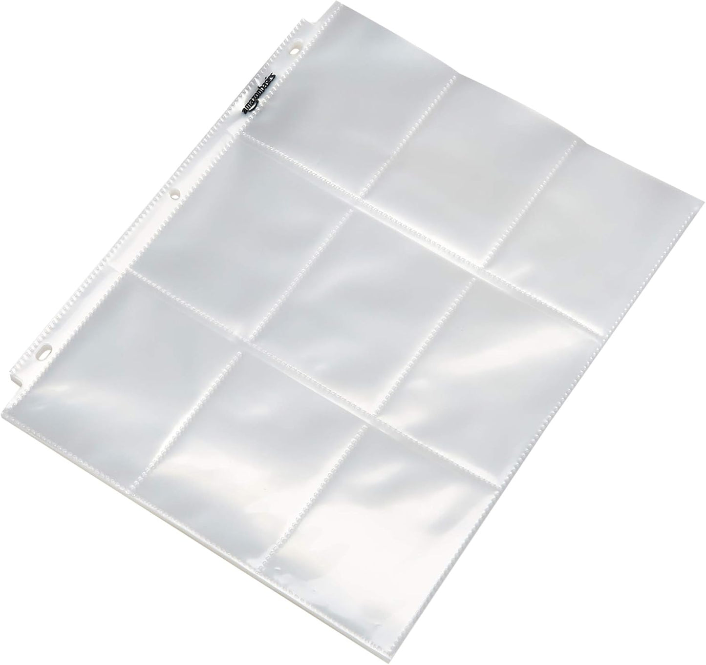 9 Sleeve Card Protectors for Trading Cards - 500-Pack Clear