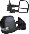 BOOLEE Tow Side Mirrors for 2017-2020 Ford Super Duty - Heated, Signal