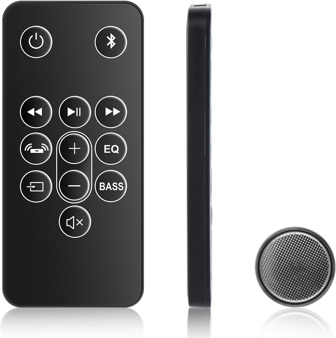 Effortless Control: Black Bluetooth Remote for  Fire TV Soundbar