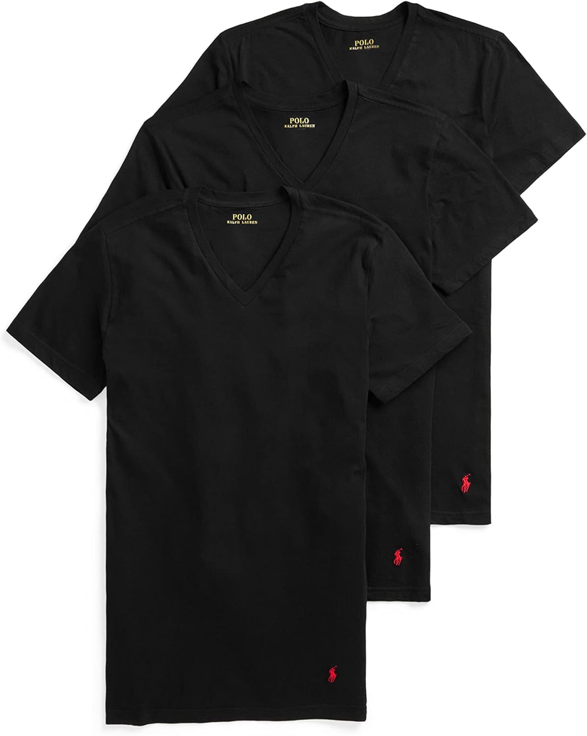 POLO Men's Slim Fit Cotton V-Neck Undershirt 3-Pack Review