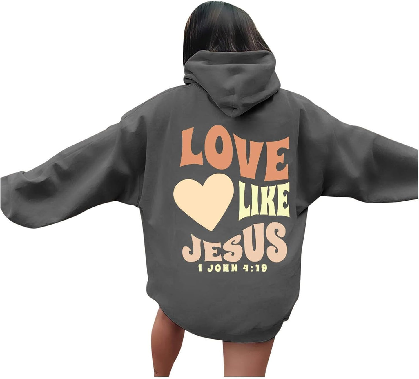 Jesus Loves You Hoodie - Faithful Streetwear