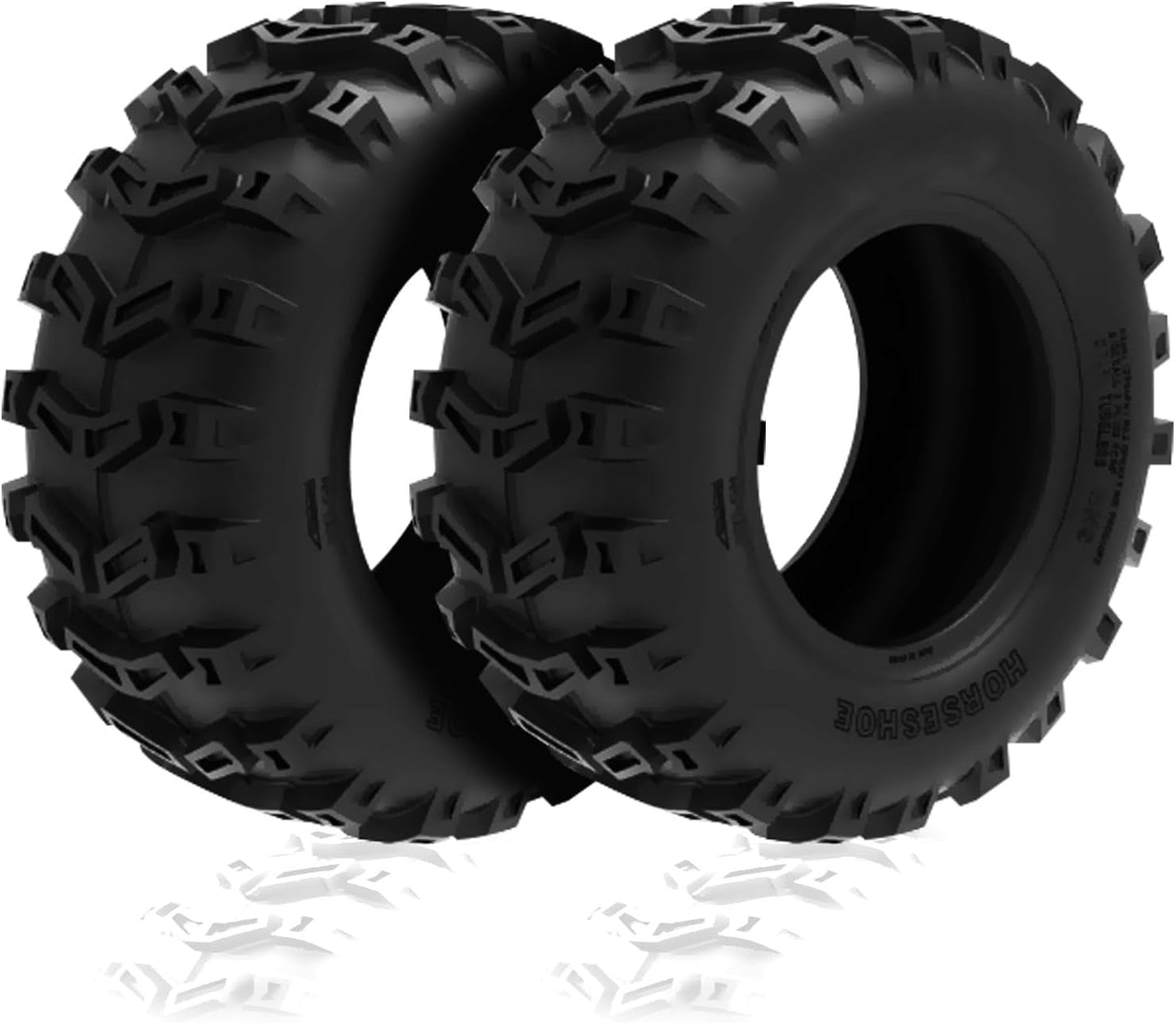 Horseshoe 16x6.50-8 Tubeless Tires for ATV and Lawn Mower