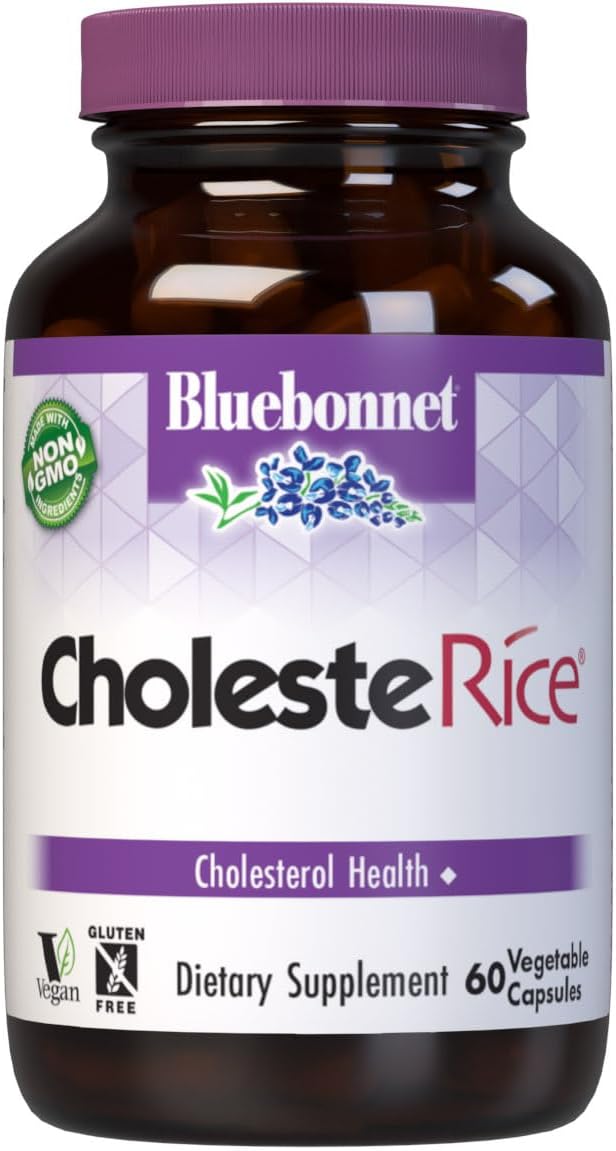 CholesteRice Vegetable Capsules for Cholesterol Health Support