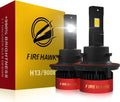 Firehawk H13/9008 Bulbs 40000LM Pure White 6000K - Bright Fog Light