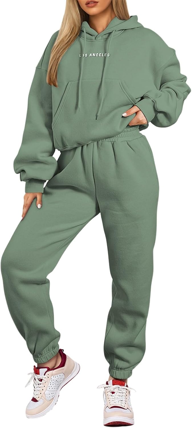 Herseas Womens 2 Piece Outfits Lounge Sets for Cozy Comfort