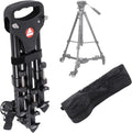 VX-600 Foldable Tripod Dolly with 3 Locking Track Wheels - Smooth