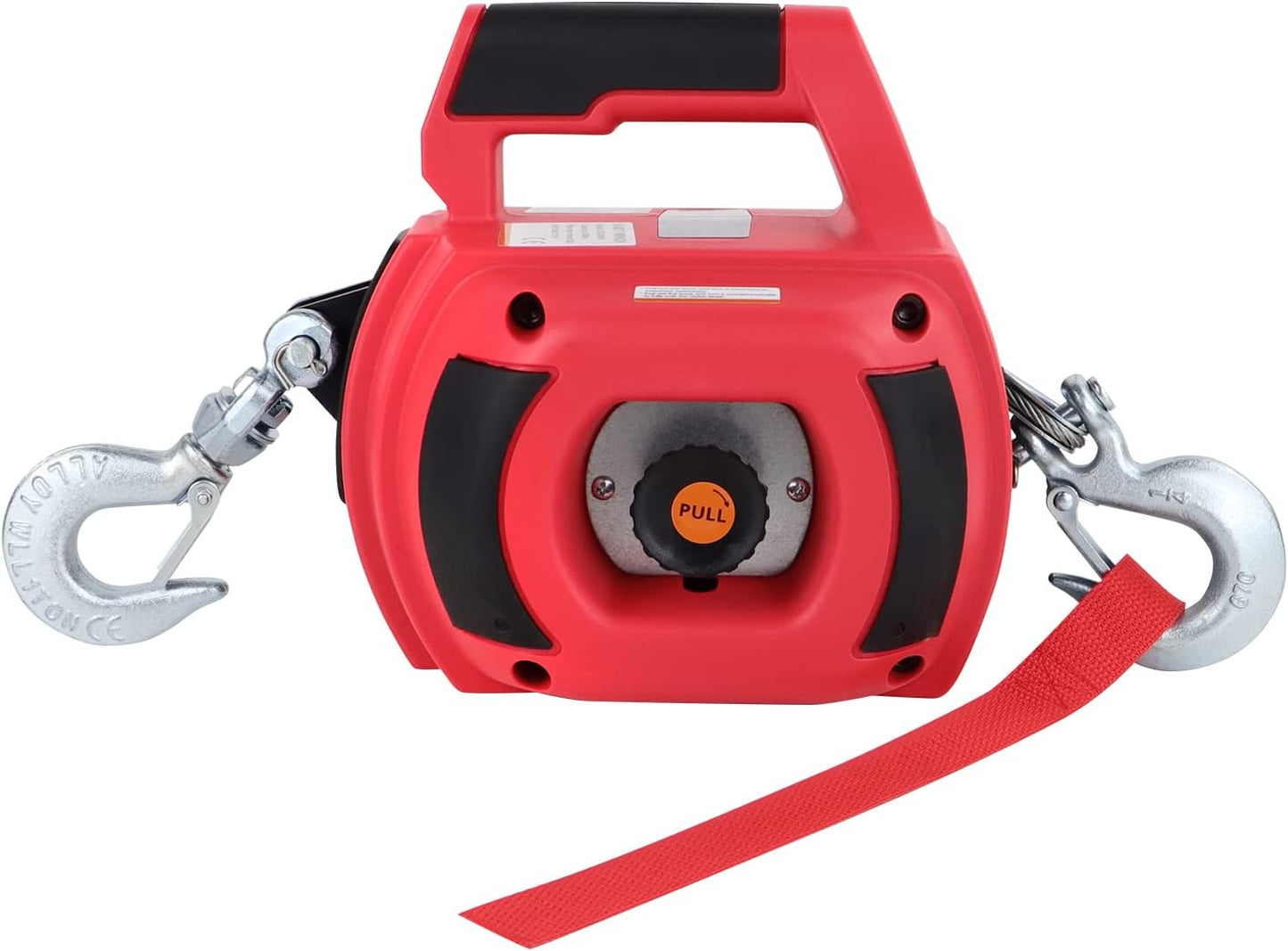 Portable Drill Winch with 360 Degree Hook for Heavy Lifting