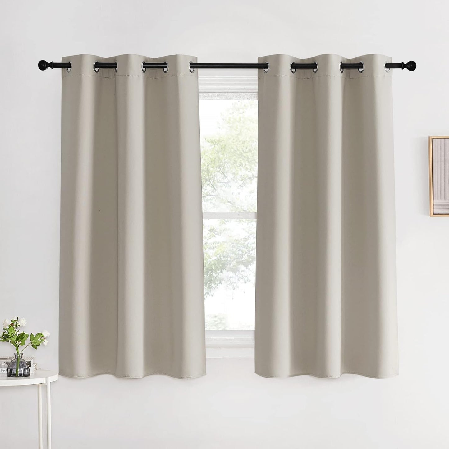 NICETOWN Kitchen Curtains: Elegant Thermal Insulated Panels