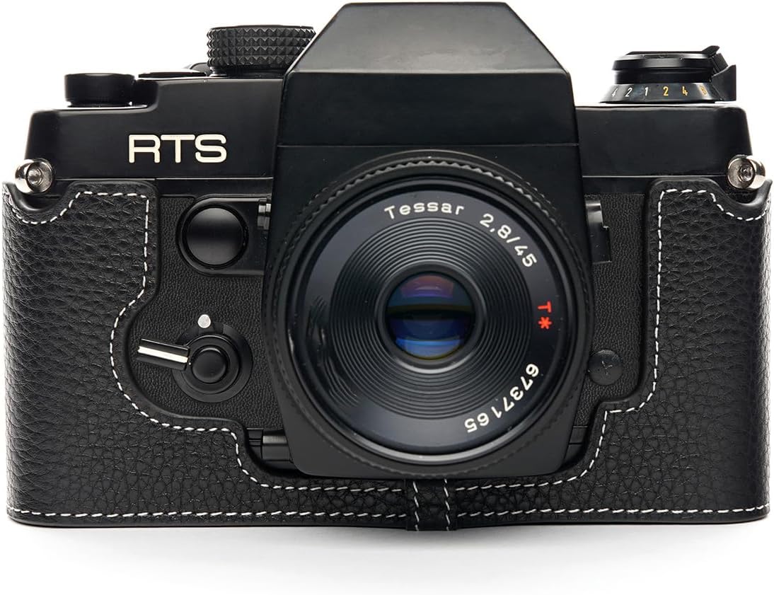 Handmade Genuine Leather Half Camera Case for Contax RTS II