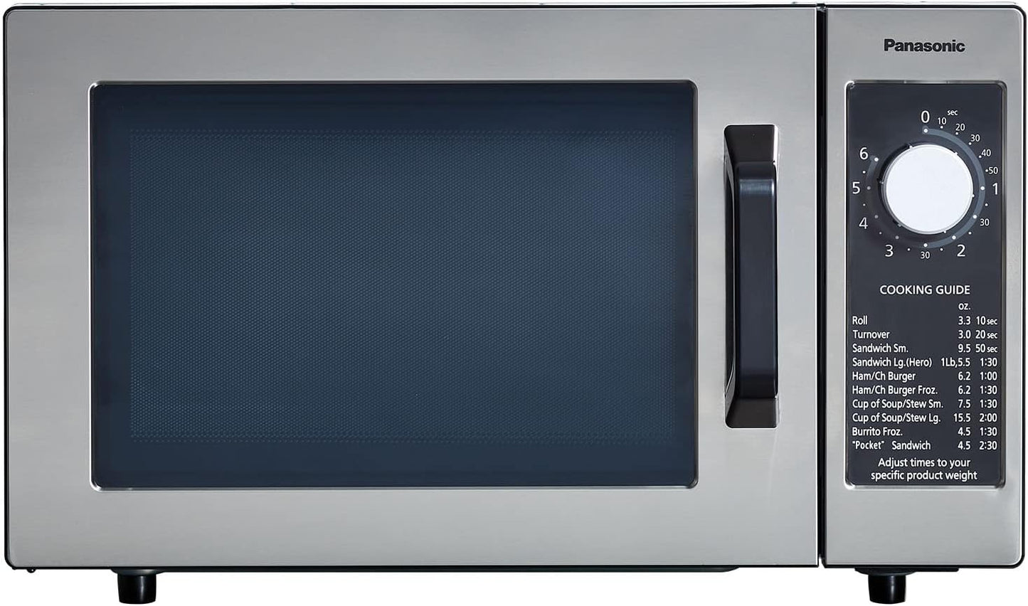 Panasonic NE-1025F 1000W Compact Commercial Microwave - Quick and Efficient Cooking