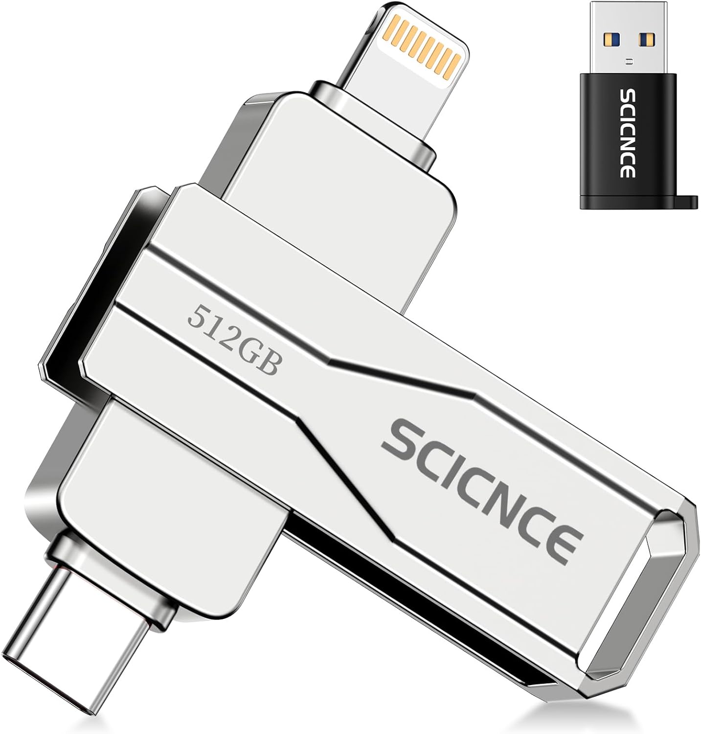 512GB Flash Drive: Effortless Photo & Video Backup