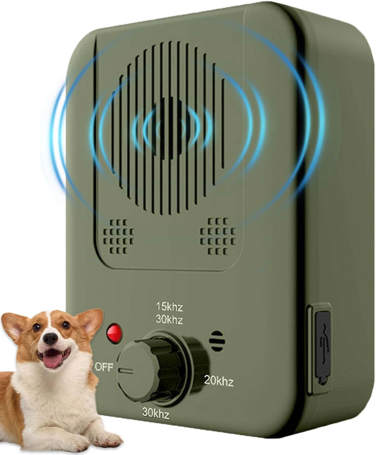 Ultrasonic Anti Barking Device for Dogs - Safe & Effective Control