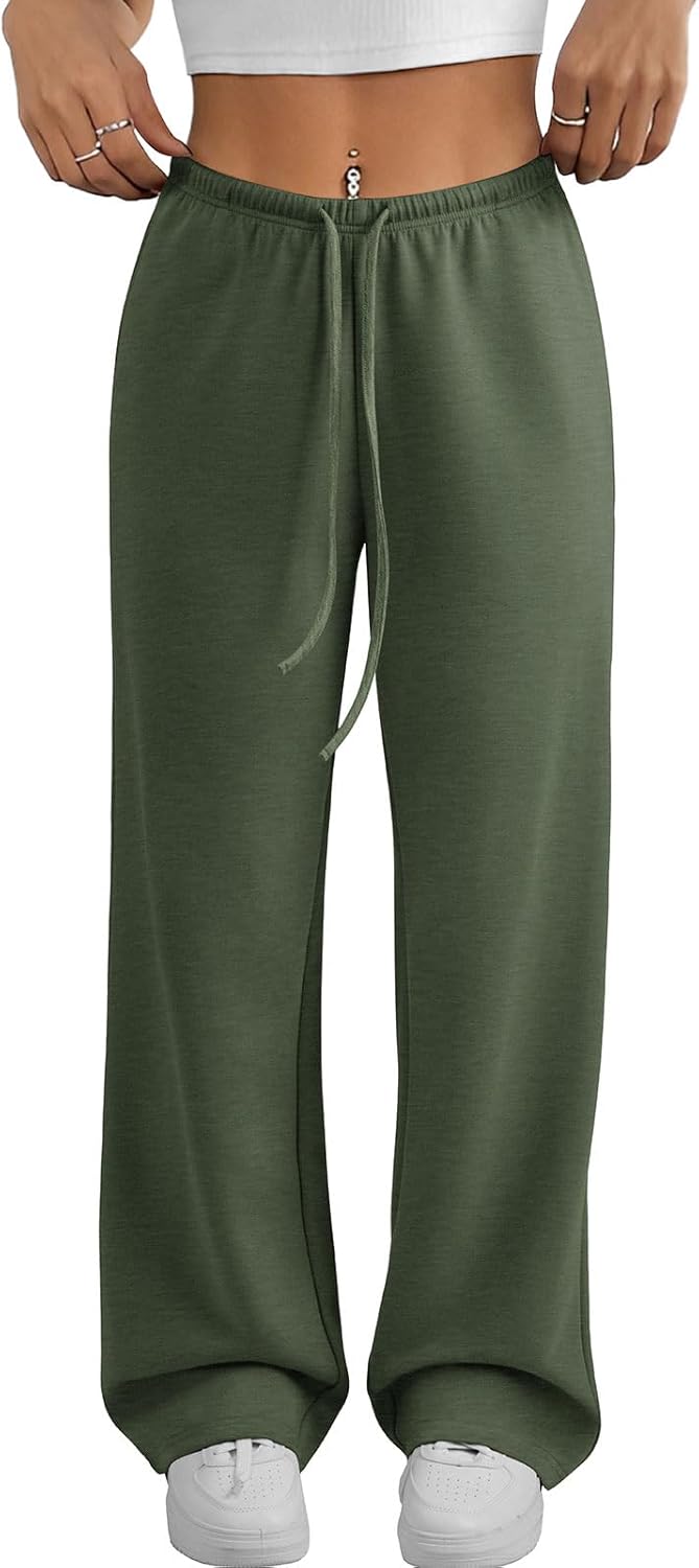 ATHMILE Womens Wide Leg Sweatpants for Stylish Comfort