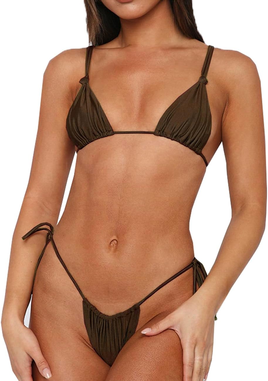 SuMuaSet: Sexy Cheeky Bikini with Adjustable Straps