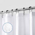 downluxe Waterproof Shower Curtain - Ultra-Soft with 3 Magnets
