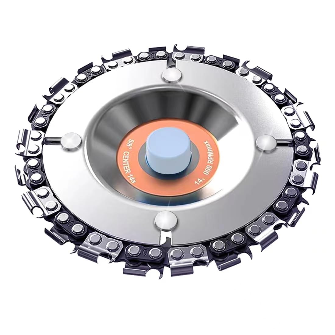 Premium Chromium Plated Stump Grinder Disc - Effortlessly Shape and Cut