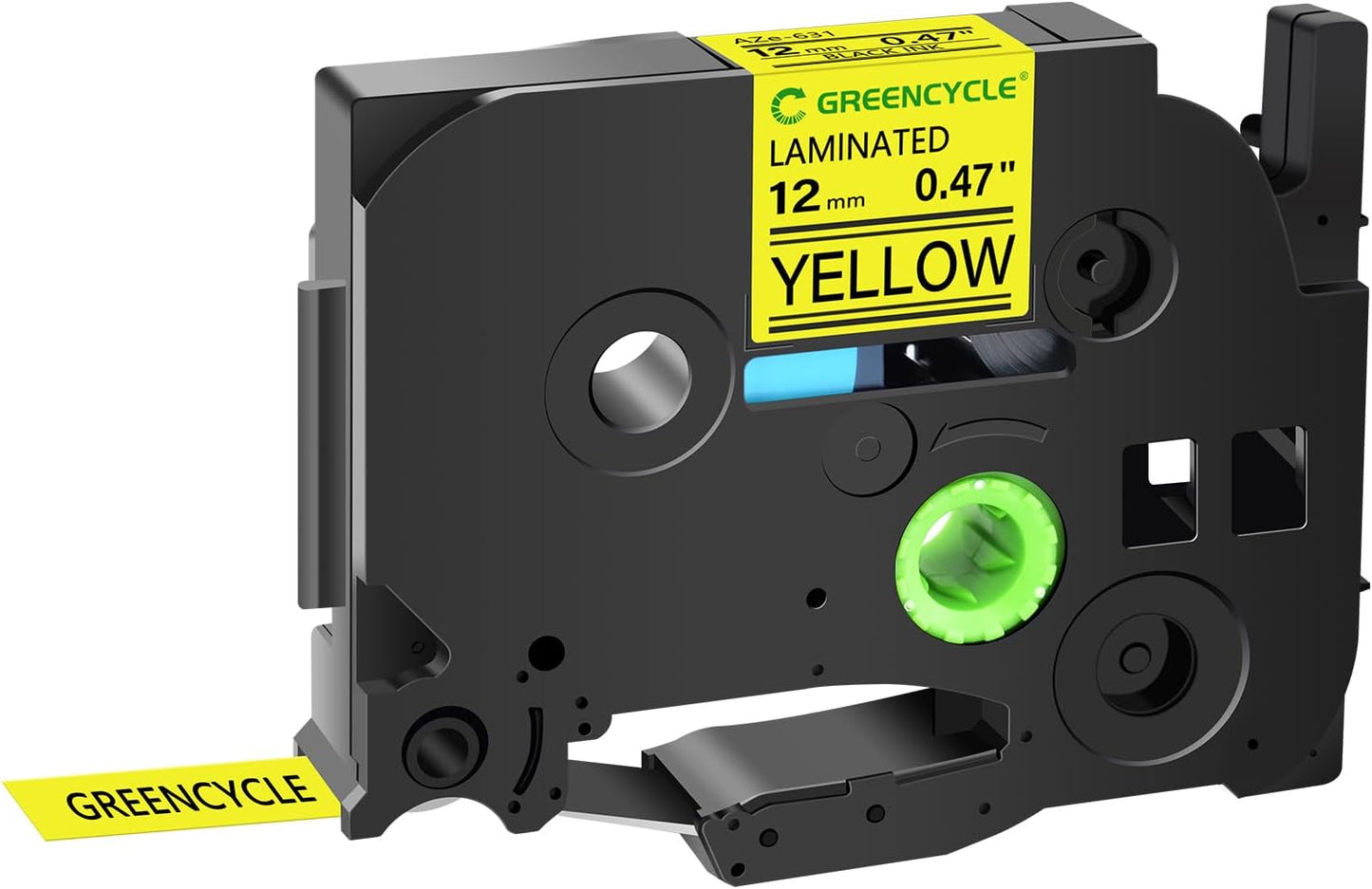 GREENCYCLE 20 Pack Compatible TZe-631 Laminated Label Tapes