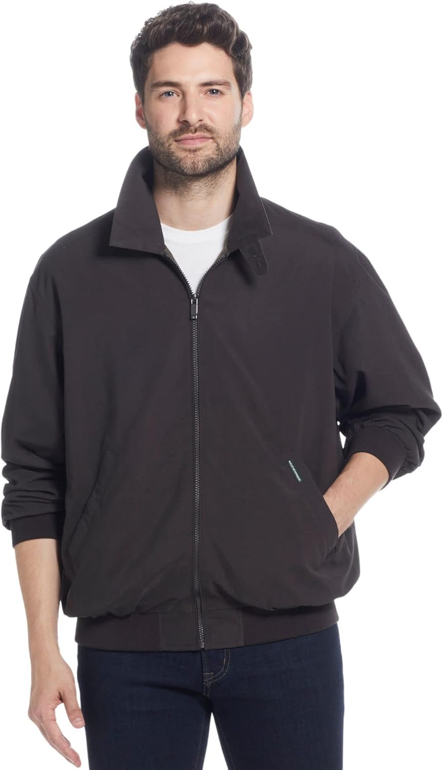 Weatherproof Men's Golf Jacket - Lightweight Windbreaker for All