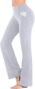 IUGA Yoga Pants Women Wide Leg High Waist Bootcut - Flattering Comfort