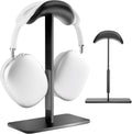 AirPods Max Stand Black Aluminum with Sleep Mode - Protective Desk