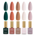 Apres Gel Couleur Combo Set - Bright Nude Pastel 5-Color Set