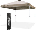 Pop-up Instant Gazebo Canopy 10x10 Patio Tent - Portable Sun & Rain