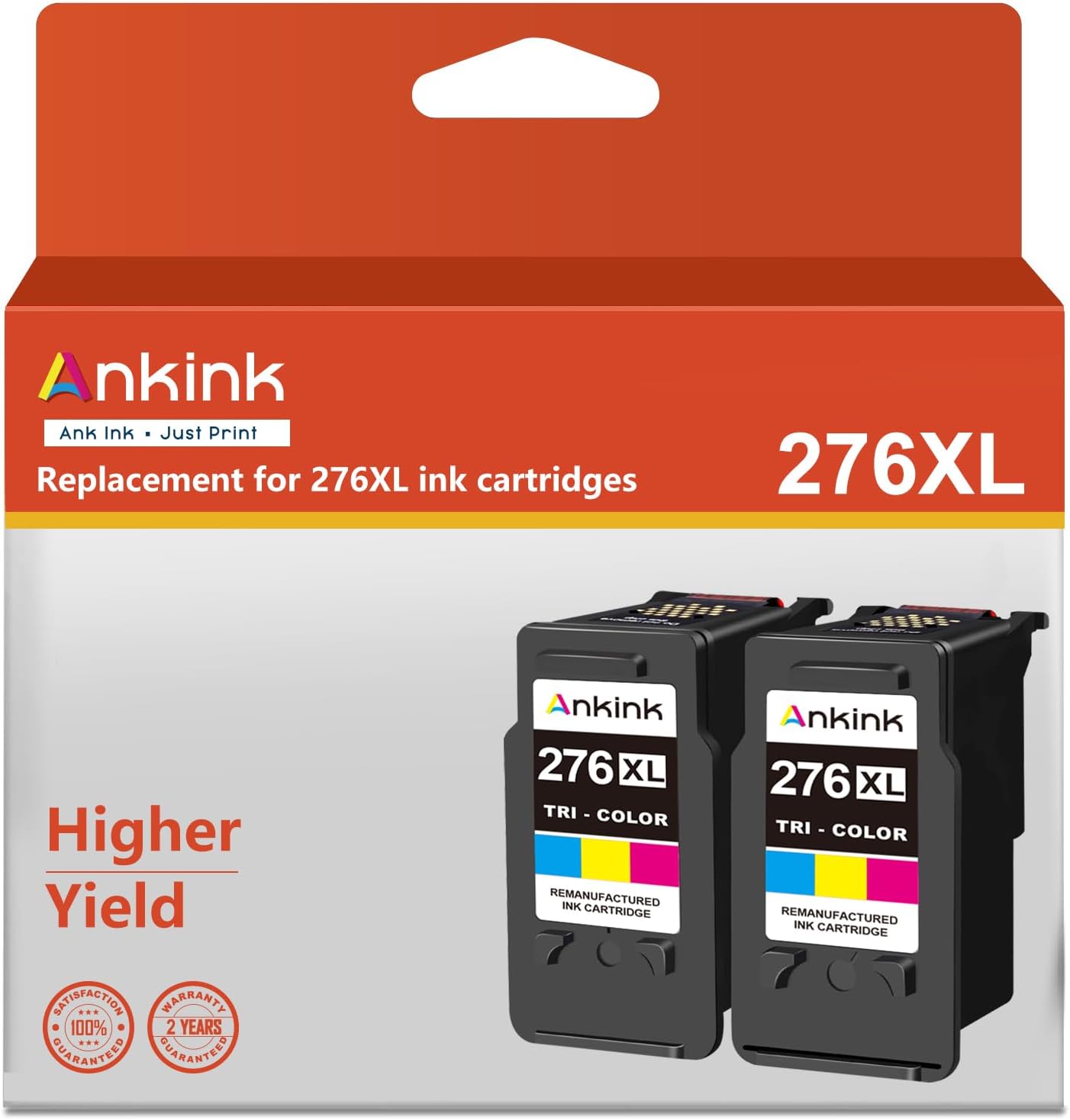 Ankink Compatible Ink Cartridge Replacement for Canon 276XL Color