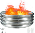 3FT Diameter Camp Fire Ring Pit - Large Galvanized Steel Fire Pit