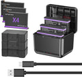 360 X4 Battery 3-Pack with Fast Charger Hub - Extended Run