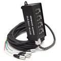 Seismic Audio 4 Channel XLR Sub Snake 35 ft - Rugged Stage Cable