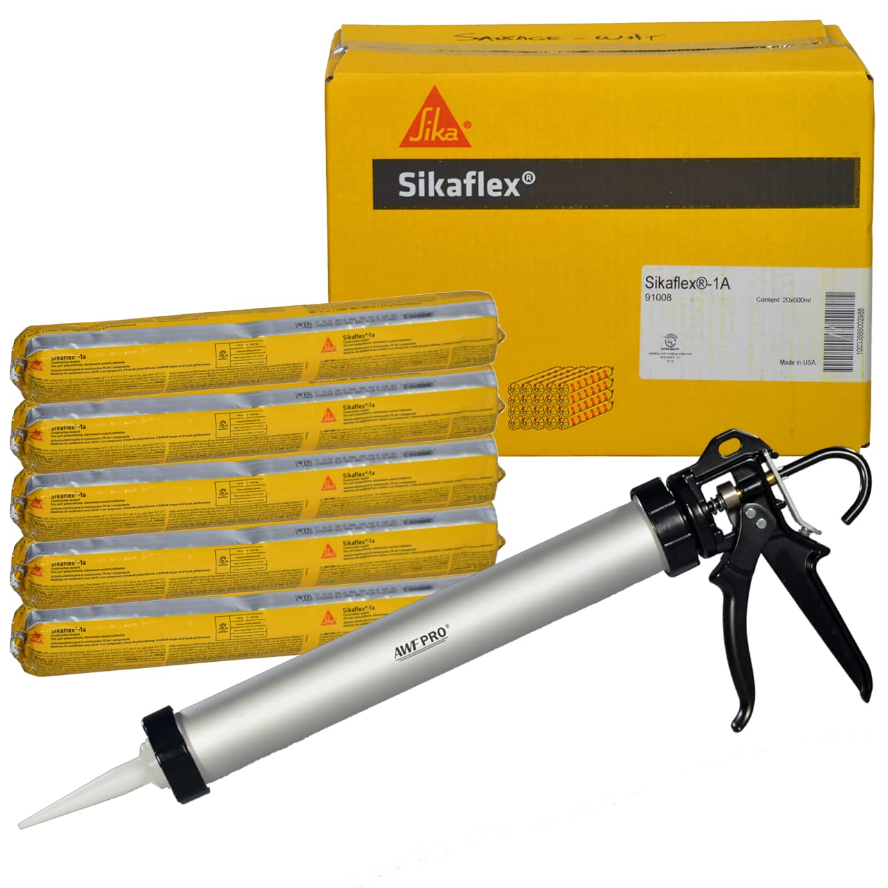 Sikaflex 1a Sealant Kit - High Performance Polyurethane 20 oz