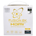 White HDR HDMI 2.1 Certified Cable 15 ft - 8K, 4K@120Hz Performance