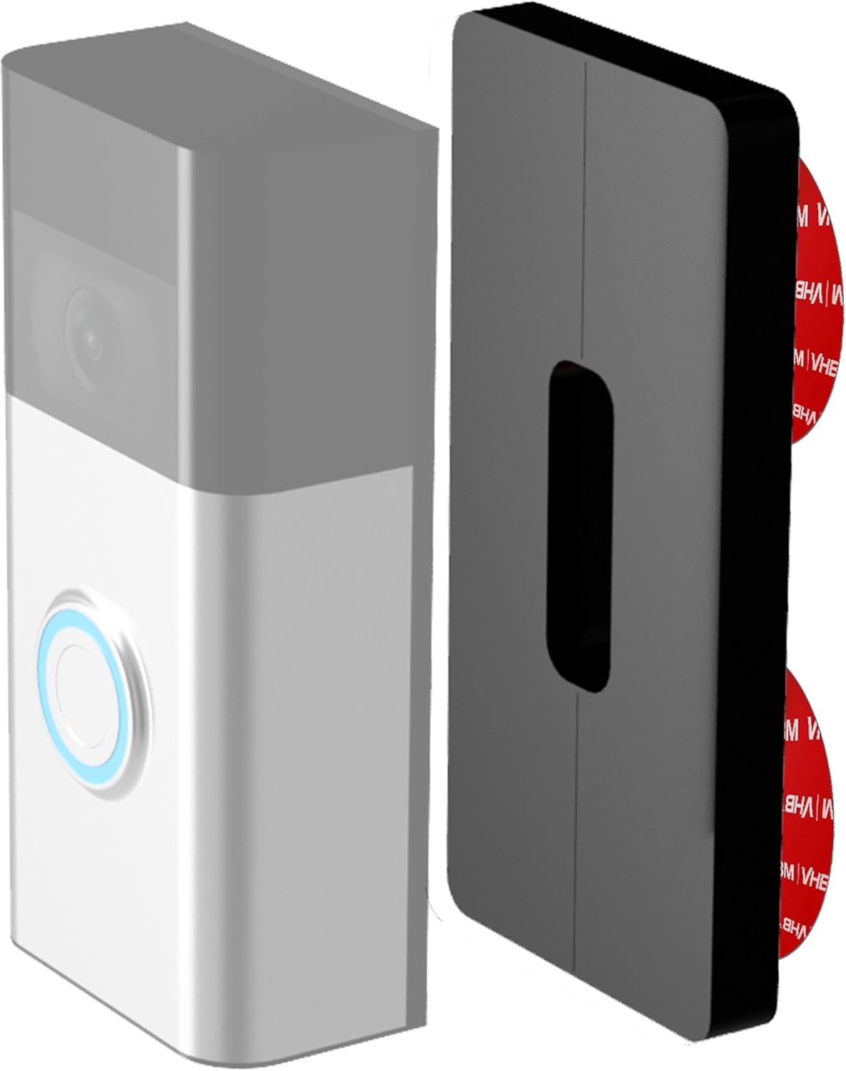 Easy Install Adhesive Mount for Video Doorbells