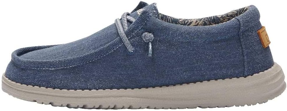 Hey Dude Boy's Wally Youth Comfortable Lace Up Loafers Shoes