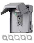 Outdoor Electrical Outlet Box with 20 AMP WRTR GFCI - Weatherproof