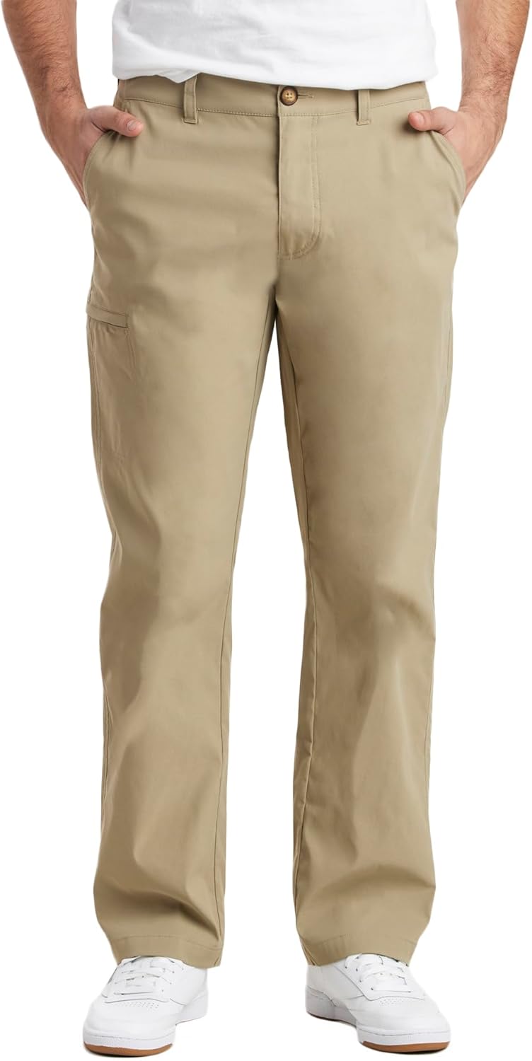 Unionbay Men's Rainier Lightweight Comfort Travel Chino Pants