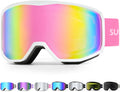 Supertrip Ski Goggles for Women Men - Anti-Fog UV Protection Snow