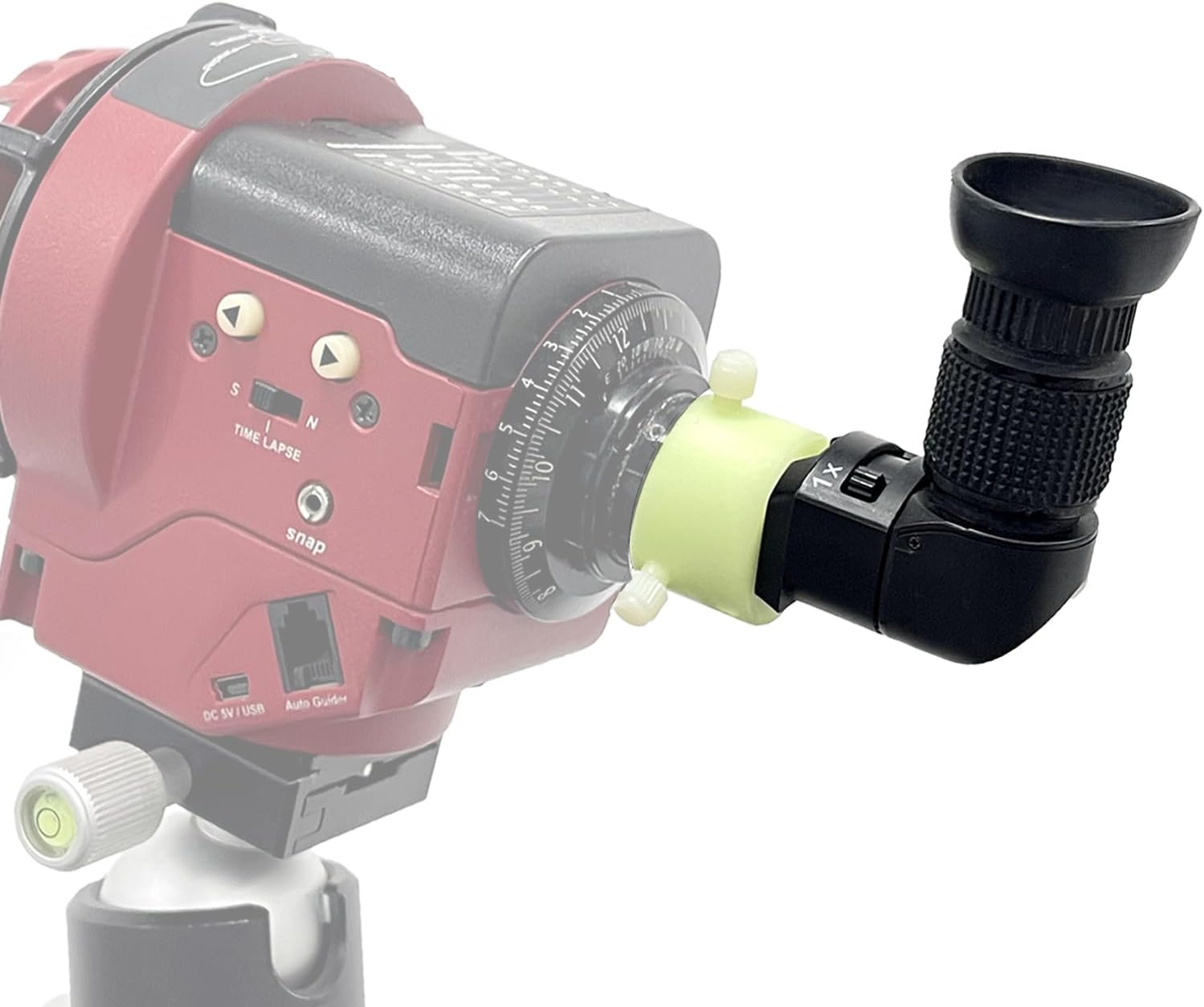 Right Angle Viewfinder with Adapter for Polar Scope by MOVE SHOOT MOVE