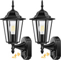 Motion Sensor Outdoor Lights 2 Pack - Dusk to Dawn Porch Lights