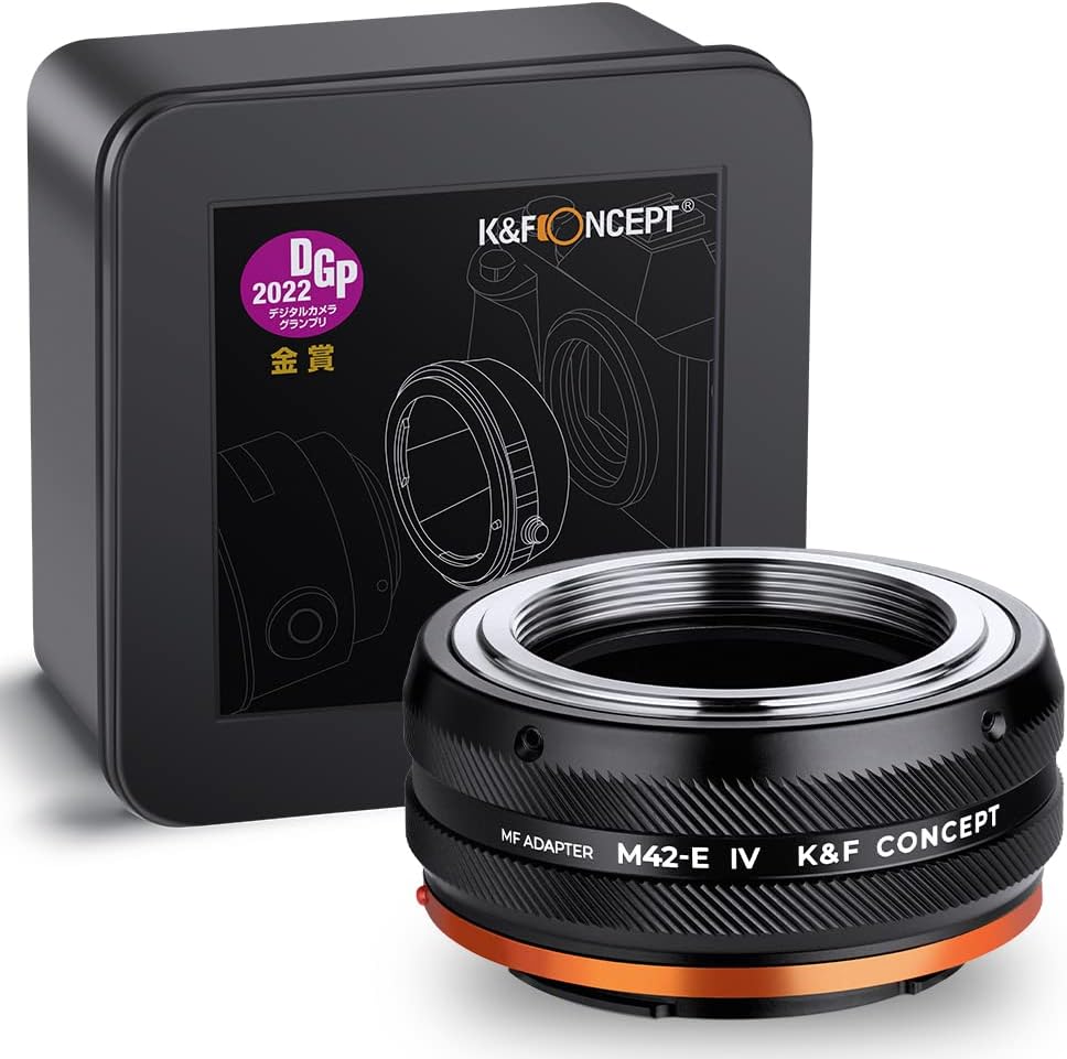 K&F Concept M42-NEX IV Adapter for Sony E Mount Cameras