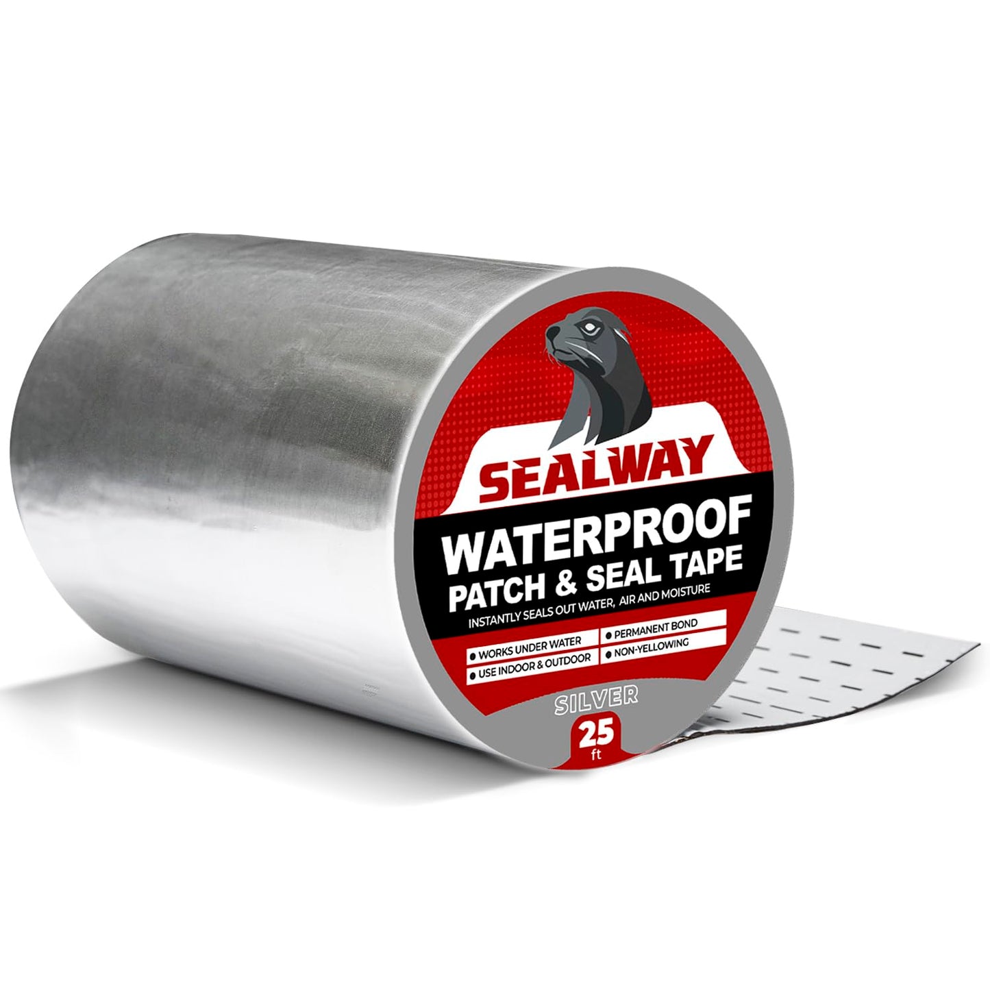 Silver RV Roof Sealant Tape for Permanent Leak Sealing