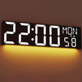30 in Large Digital Wall Clock - Giant LED Display for Easy Viewing