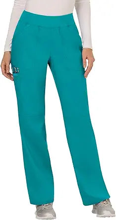 Workwear Revolution Pull-On Cargo Scrub Pants for Women, Soft Stretch